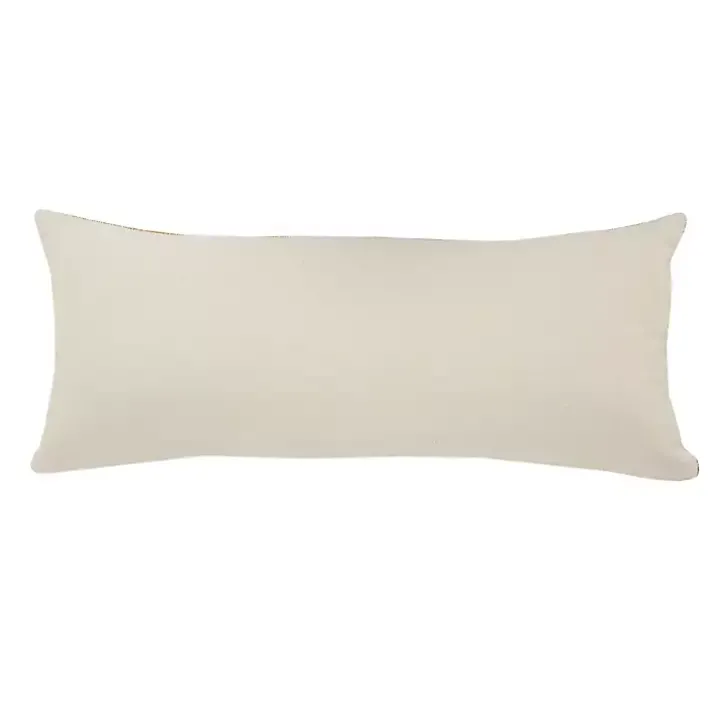 Myrtle Tufted Stripes Lumbar Pillow