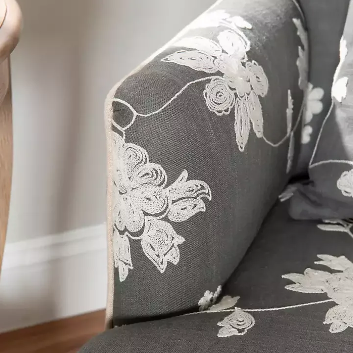 Natalie Floral Accent Chair