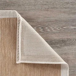 Natural Flamingo Indoor/Outdoor Area Rug, 5x7