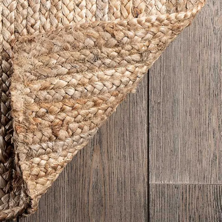 Natural Hand Woven Rigo Jute Area Rug, 10x13