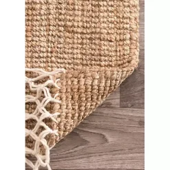 Natural Handwoven Area Rug, 10x14