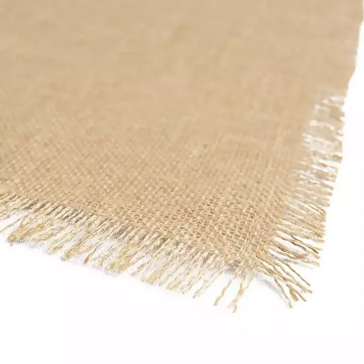 Natural Jute Table Runner, 110 in.