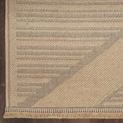 Natural Jute Woven Diamond Area Rug, 3x5