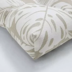 Natural Leaves Loveseat Outdoor Cushion