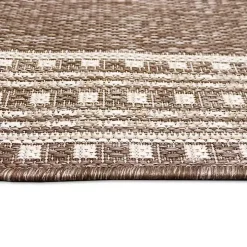Natural Linear Macy Indoor/Outdoor Area Rug, 7x9