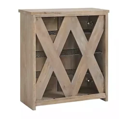 Natural Mango Wood Shoe Cubbie