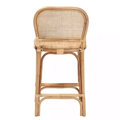 Natural Rattan Adrena Counter Stool