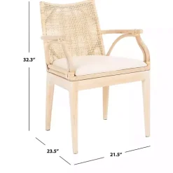 Natural Rattan Gianna Accent Chair