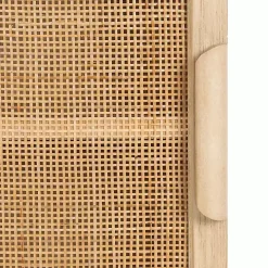 Natural Rattan Wall Cabinet