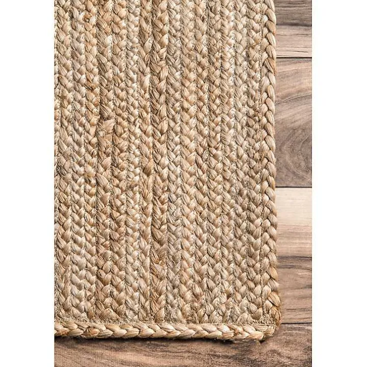 Natural Reno Woven Area Rug, 4x6