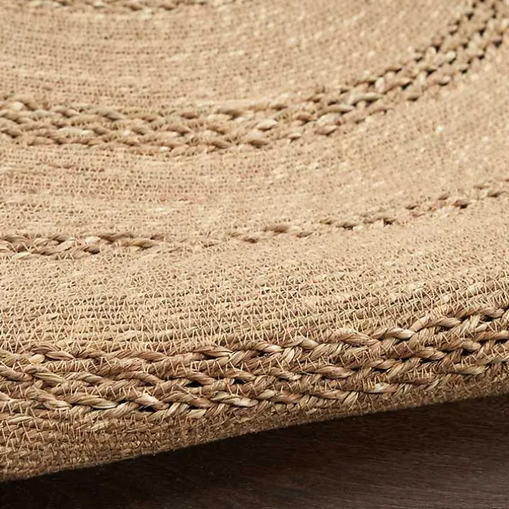 Natural Seagrass Indoor/Outdoor Area Rug, 4x4