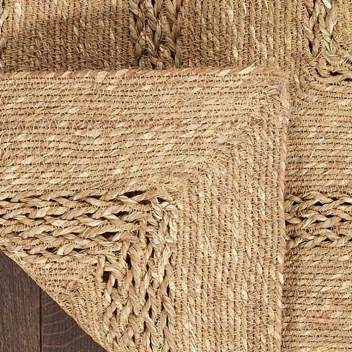 Natural Seagrass Indoor/Outdoor Area Rug, 4x6