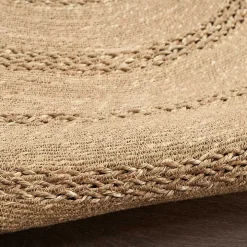 Natural Seagrass Indoor/Outdoor Area Rug, 5x5