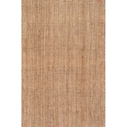 Natural Solid Addy Area Rug, 5x8