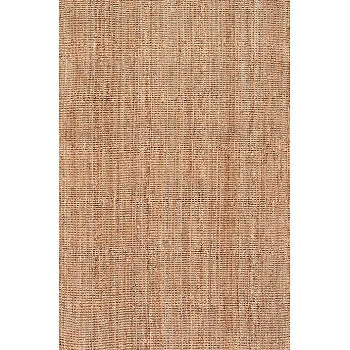 Natural Solid Addy Area Rug, 5x8