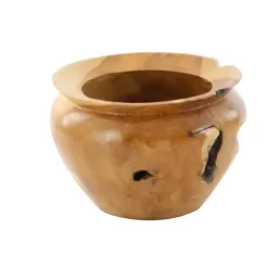 Natural Teak Wood Banga Bowl