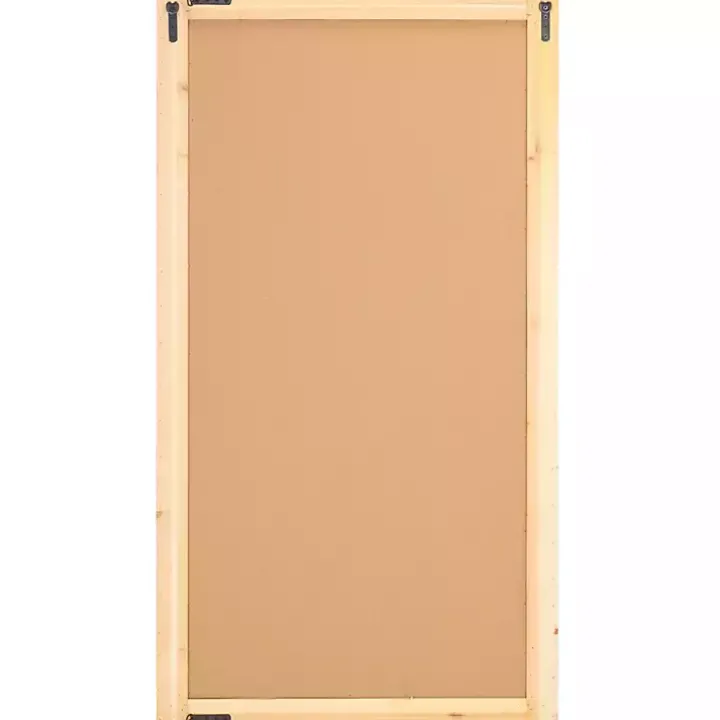 Natural Textured Zoelle Wall Mirror