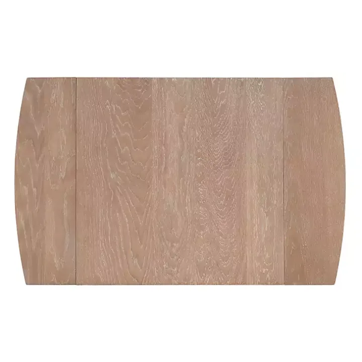 Natural Wood Drop Leaf Dining Table