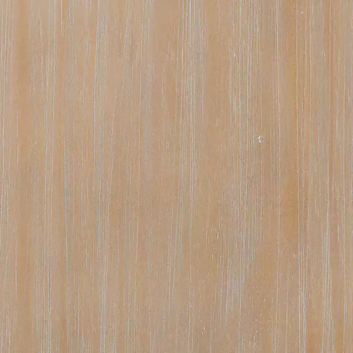 Natural Wood Grain Open Storage Nightstand