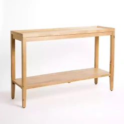 Natural Wood Hughes Console Table