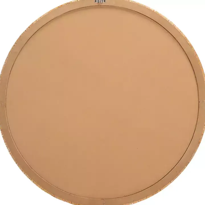 Natural Wood Wrapped Mila Wall Mirror