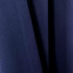 Navy Back Tab Blackout Curtain Panel Set, 84 in.