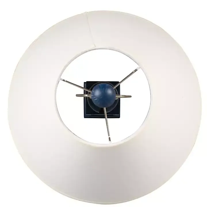 Navy Blue Shutter Table Lamps, Set of 2