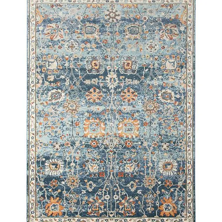Navy Bohemian Area Rug, 7x9