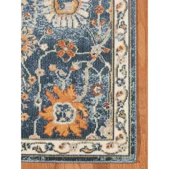 Navy Bohemian Area Rug, 7x9
