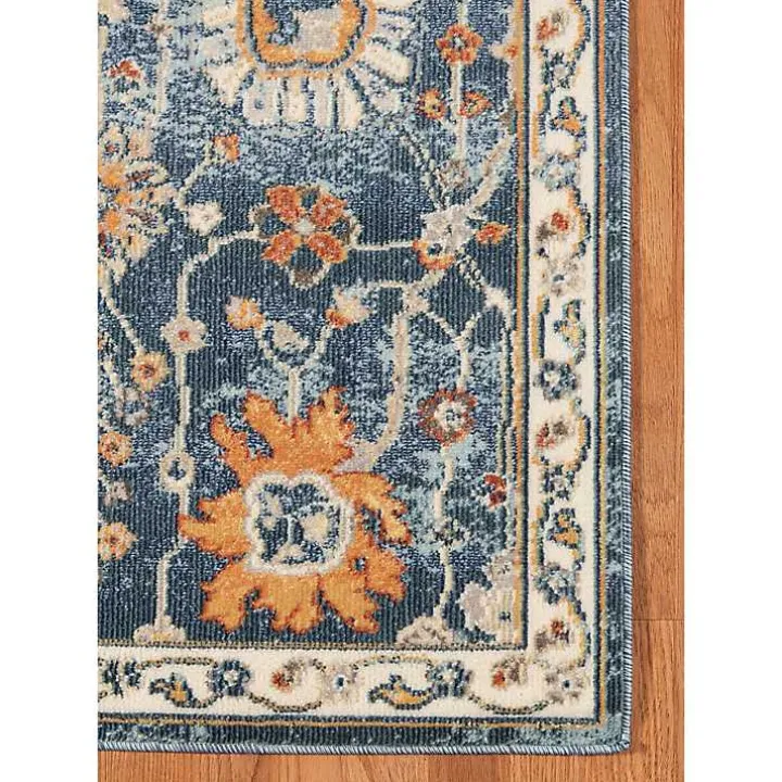 Navy Bohemian Area Rug, 7x9