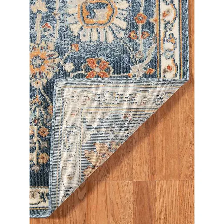 Navy Bohemian Area Rug, 7x9