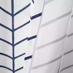 Navy Chevron 2-pc. Panel Curtain Set, 84 in.