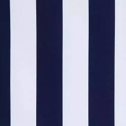 Navy Coastal Stripe Outdoor Curtain Panel, 108 in.