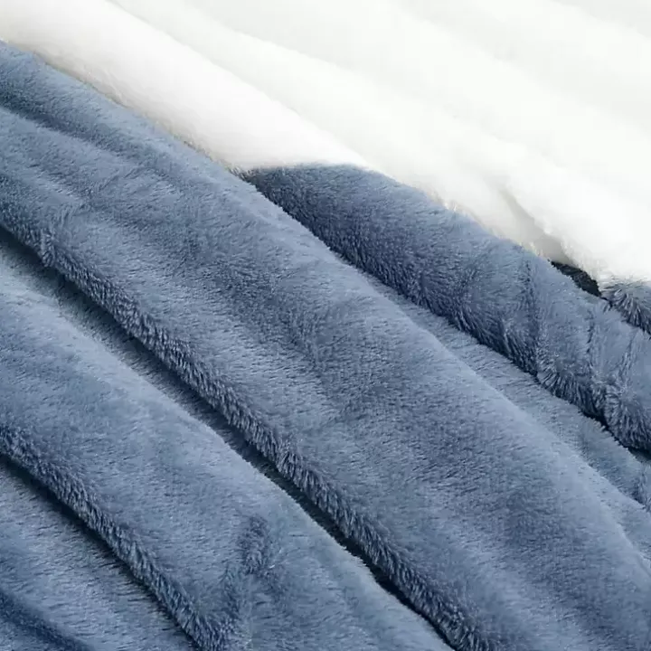 Navy Color Block 3-pc. Full/Queen Comforter Set