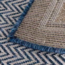 Navy Dunedin Indoor/Outdoor Area Rug, 7x9