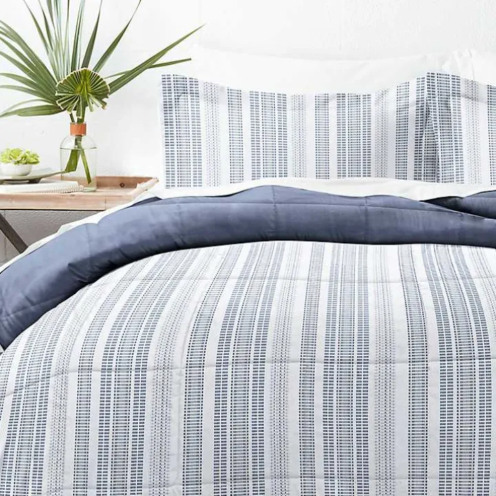 Navy Farmhouse Dreams King 3-pc. Comforter Set
