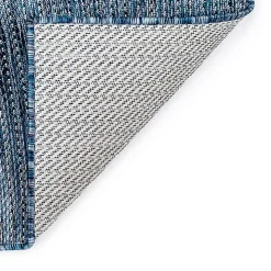 Navy Intertwine Indoor/Outdoor Area Rug, 6x9