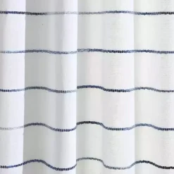 Navy Ombre Stripe Curtain Panel Set, 95 in.