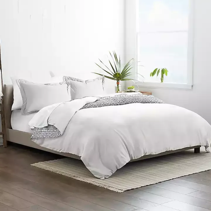 Navy Rustic Modern 2-pc. Twin Duvet Cover Set