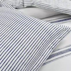 Navy Stripe 3-pc. King Comforter Set