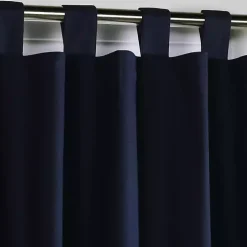 Navy Weathermate Blackout Curtain Panel, 54 in.