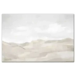 Neutral Abstract Canvas Art Print, 48x32 in.