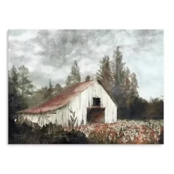 Neutral Barn Canvas Art Print, 24x18 in.