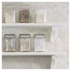 Neutral Botanical Peel and Stick Wallpaper