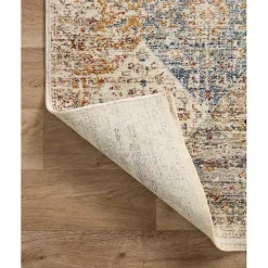 Neutral Diamond Patchwork Area Rug, 7x10