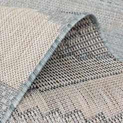 Neutral Melbourne Indoor/Outdoor Area Rug, 5x7