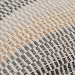 Neutral Ombre Stripe Throw Pillow
