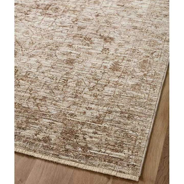 Neutral Sorrento Medallion Area Rug, 5x7