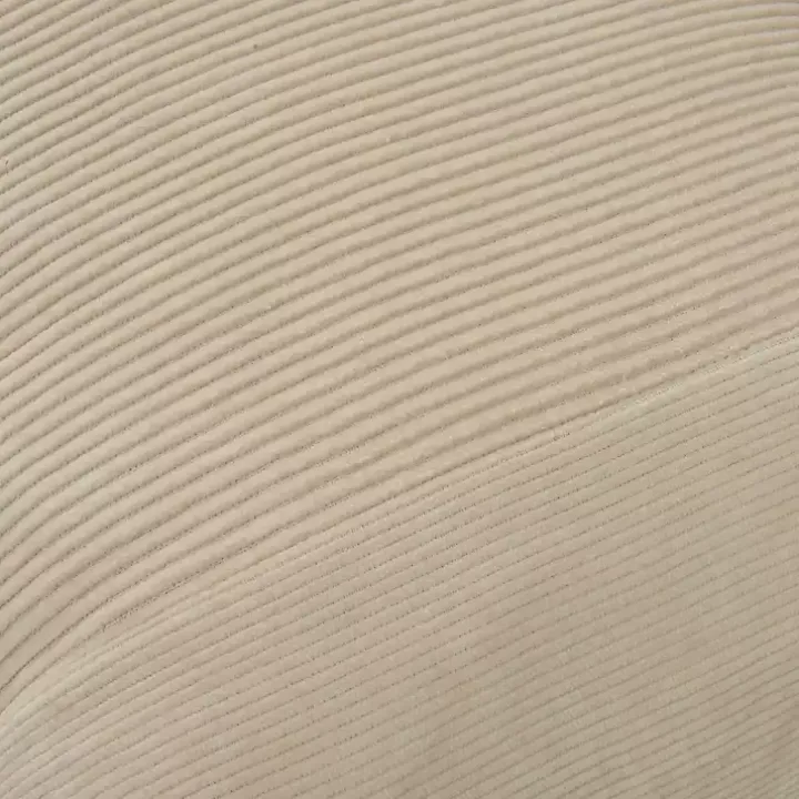 Neutral Velvet Corduroy Lumbar Pillow