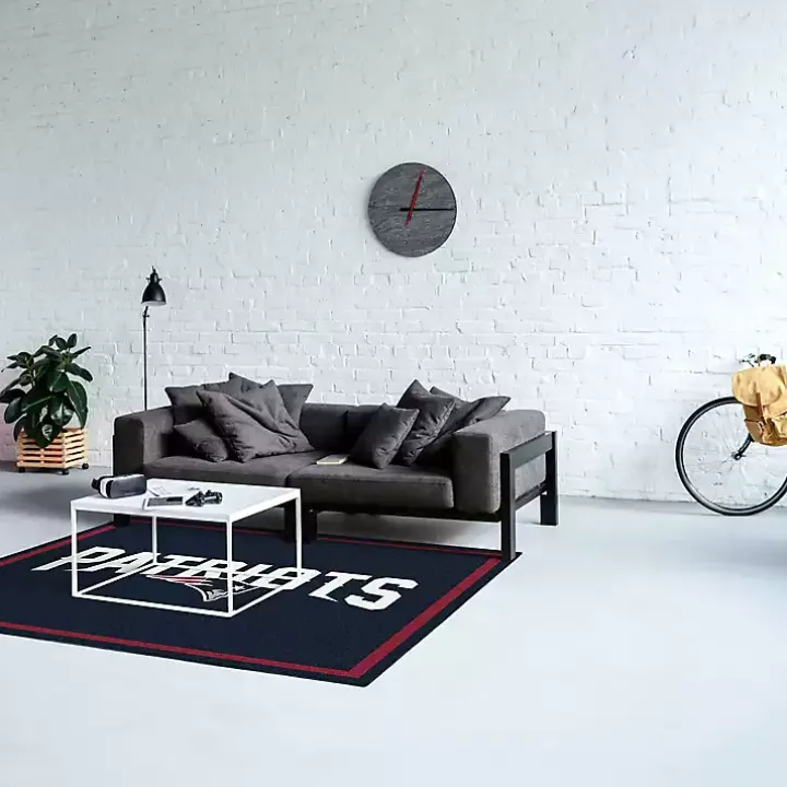 New England Patriots Area Rug, 4x6
